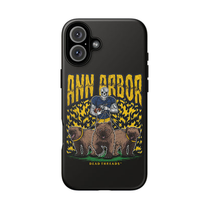 ANN ARBOR F0OTBALL - IPHONE TOUGH CASE