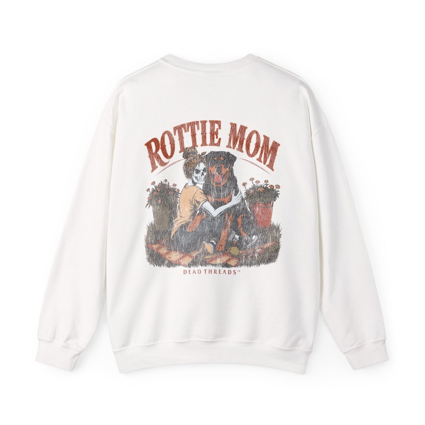 ROTTIE MOM - “DT ESSENTIAL" CREWNECK SWEATSHIRT