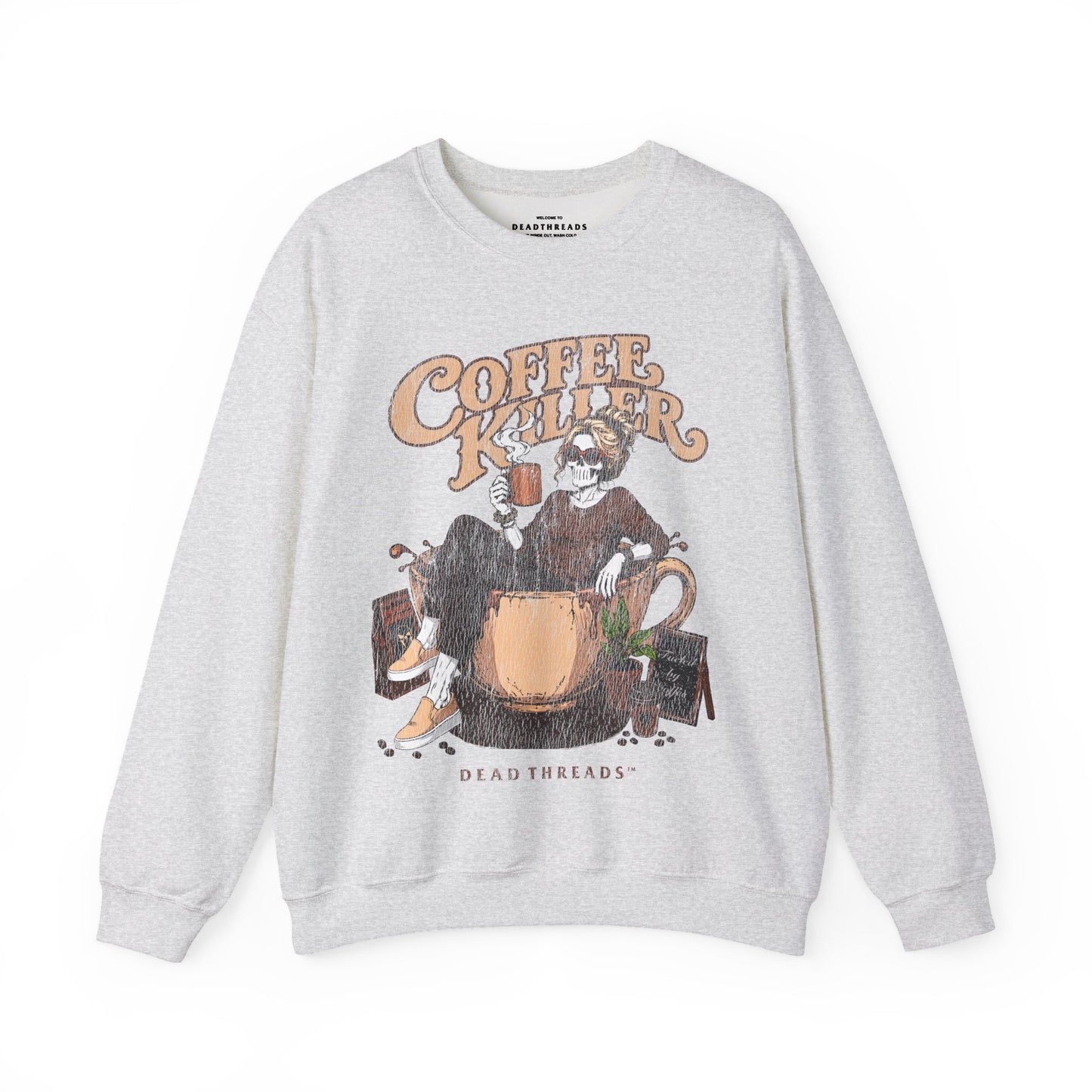 COFFEE KILLER - CREWNECK SWEATSHIRT