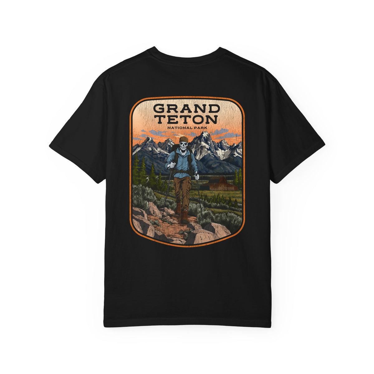 GRAND TETON NATIONAL PARK (MALE) - “DT ESSENTIAL" PREMIUM T-SHIRT