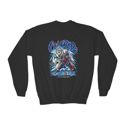 COLORADO HOCKEY KIDS CREWNECK SWEATSHIRT