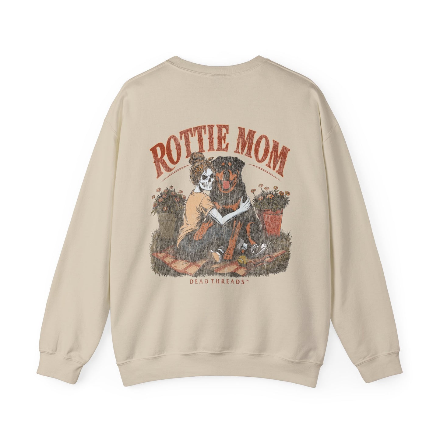 ROTTIE MOM - “DT ESSENTIAL" CREWNECK SWEATSHIRT