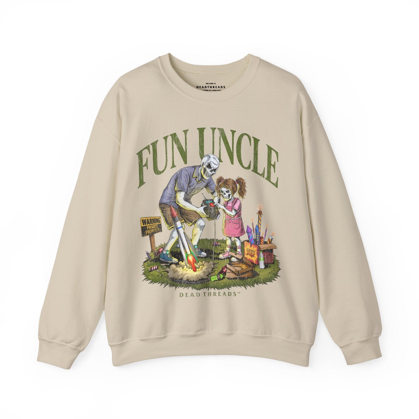 FUN UNCLE (GIRL) - CREWNECK SWEATSHIRT