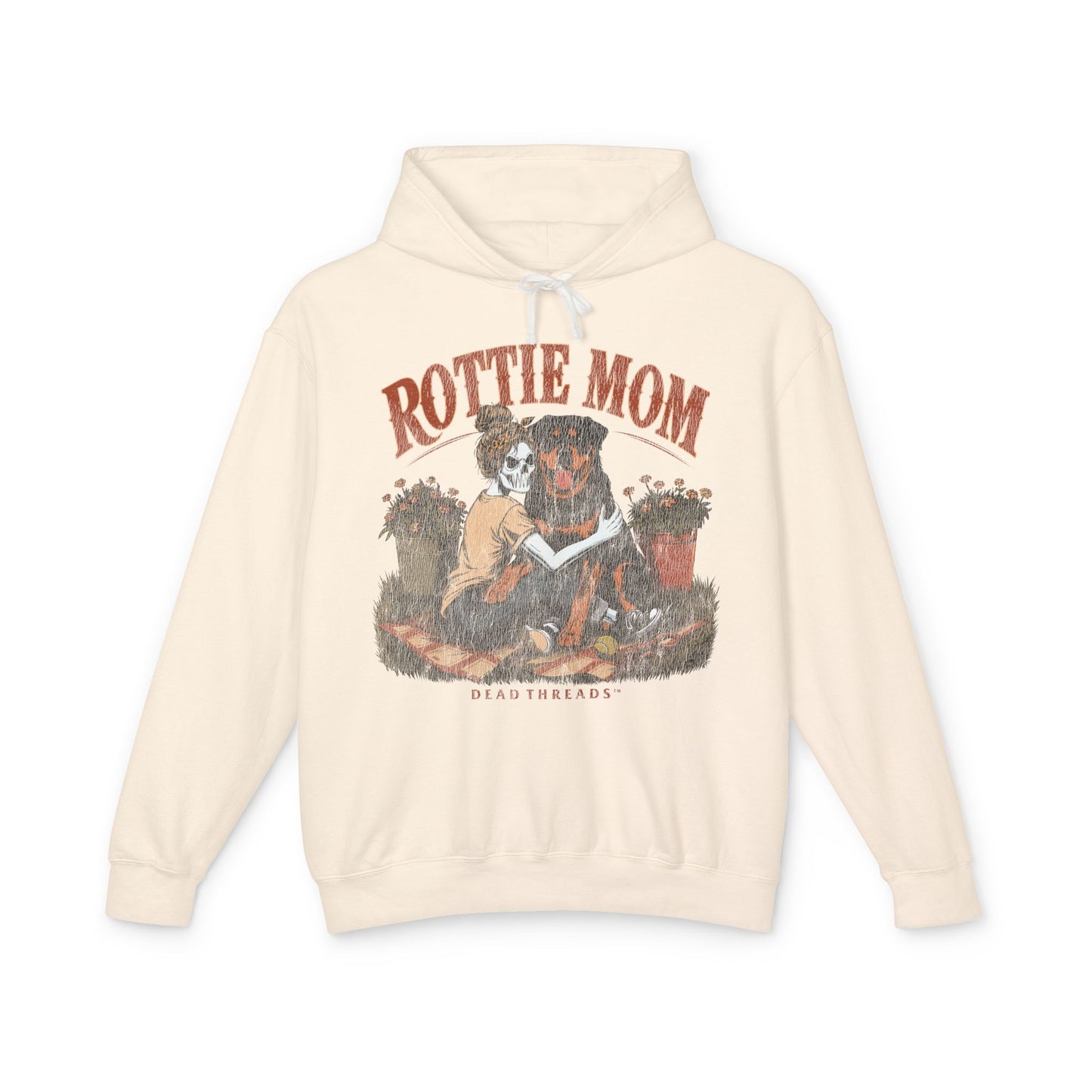 ROTTIE MOM - LIGHTWEIGHT HOODIE