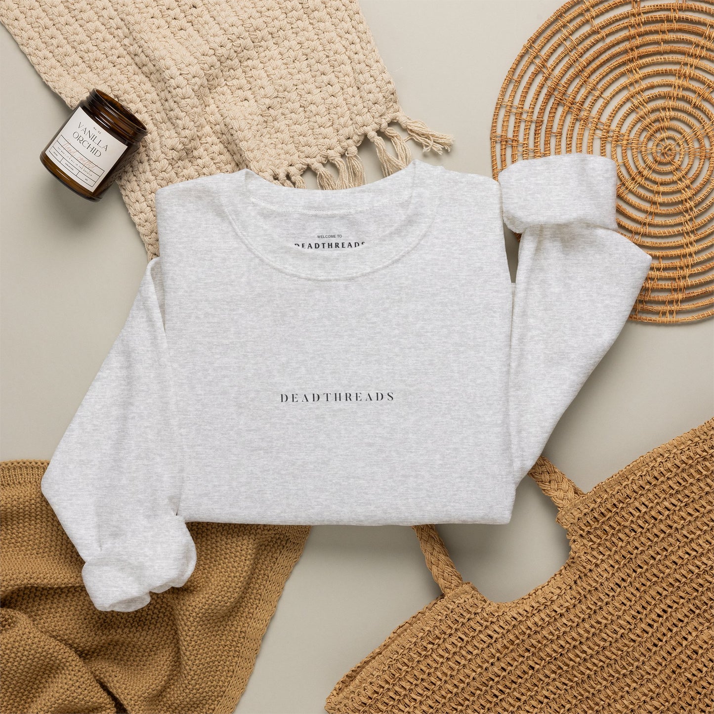 LAST RIDE - “DT ESSENTIAL" CREWNECK SWEATSHIRT