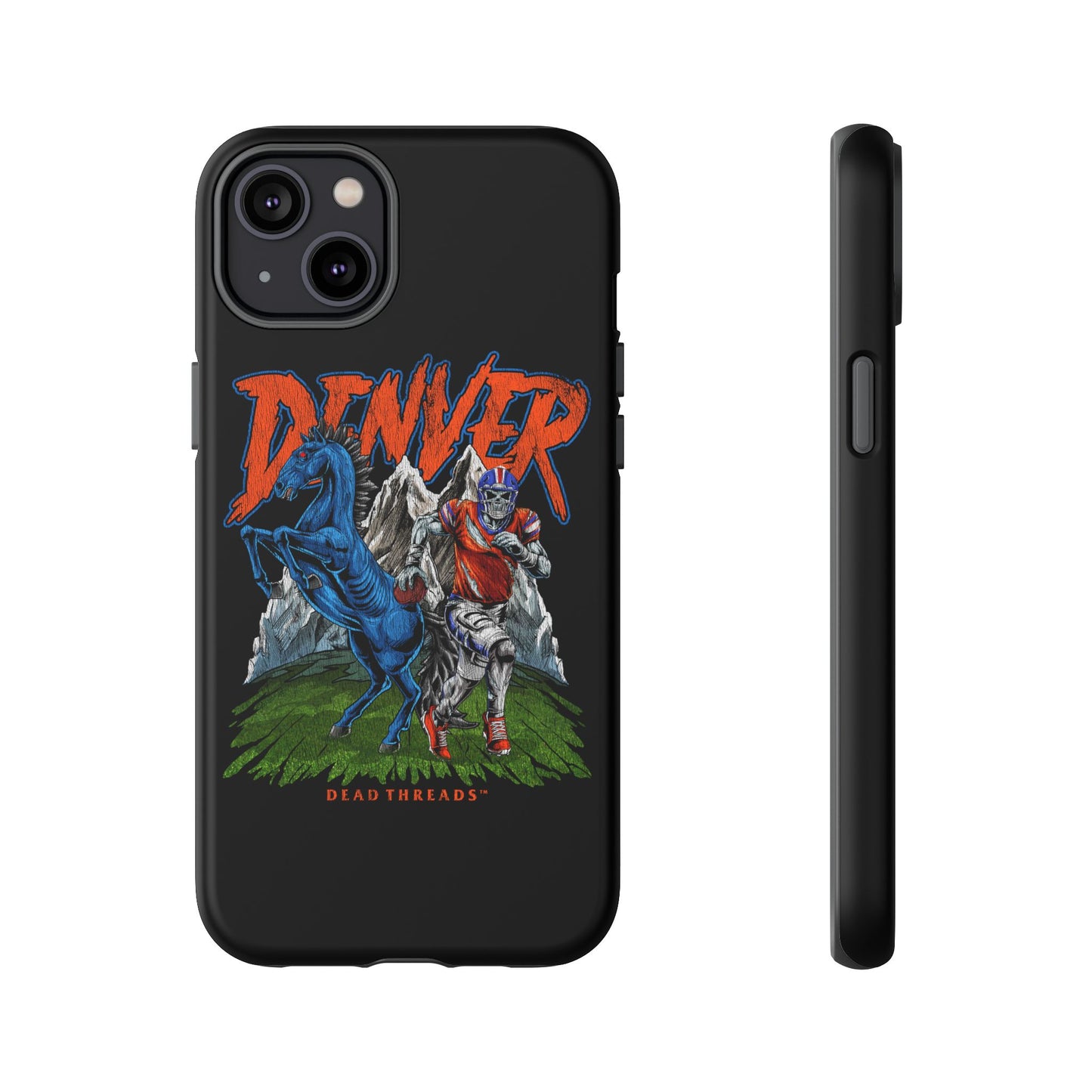 DENVER FOOTBALL v2 - IPHONE TOUGH CASE