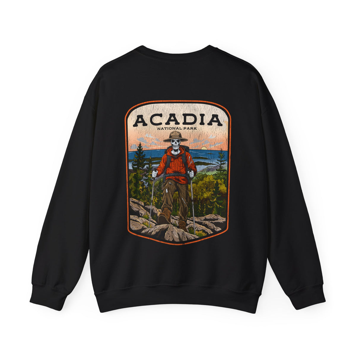 ACADIA NATIONAL PARK (MALE) - “DT ESSENTIAL" CREWNECK SWEATSHIRT