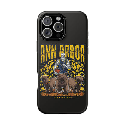 ANN ARBOR BASKETBALL - IPHONE TOUGH CASE