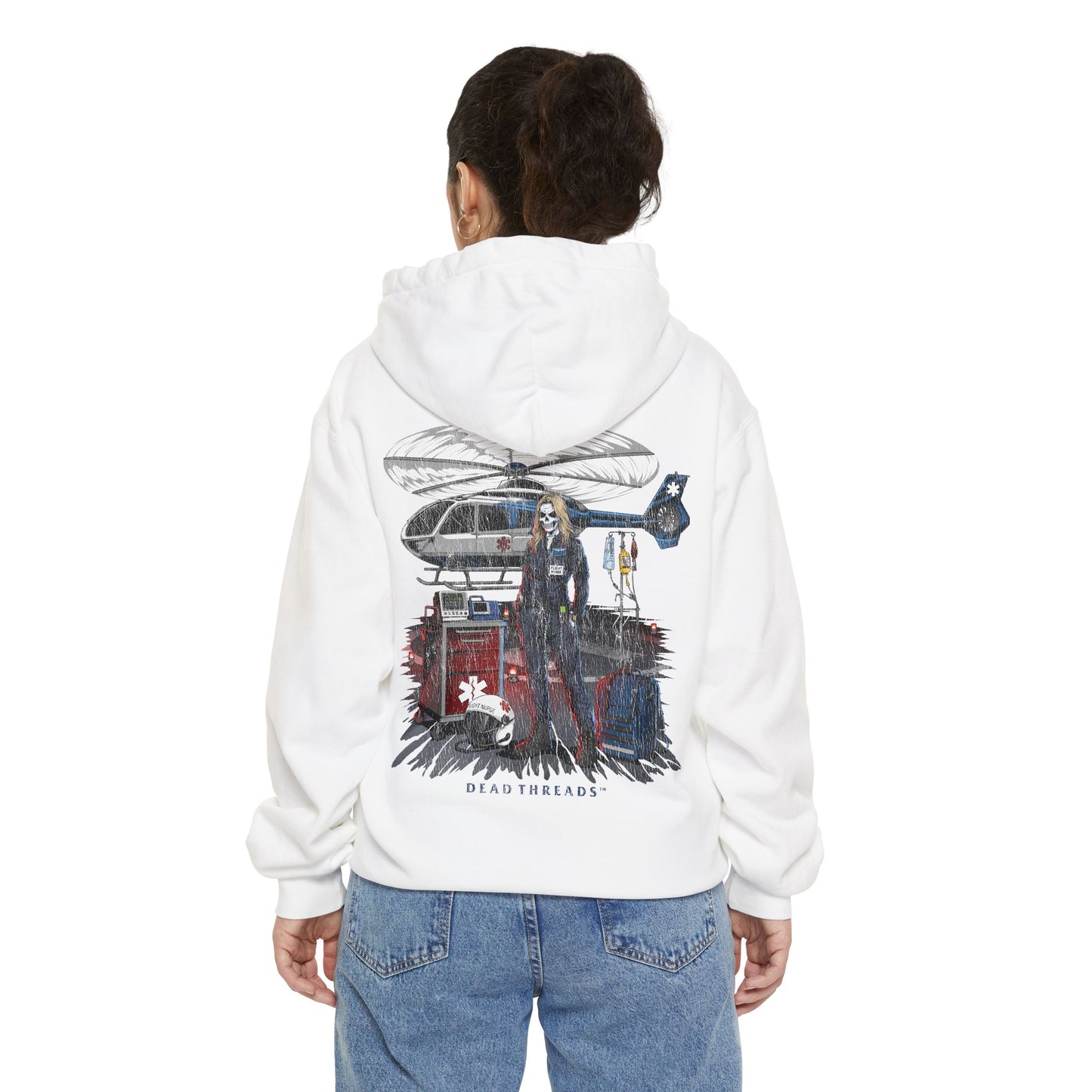 FLIGHT NURSE - “DT ESSENTIAL" HOODIE