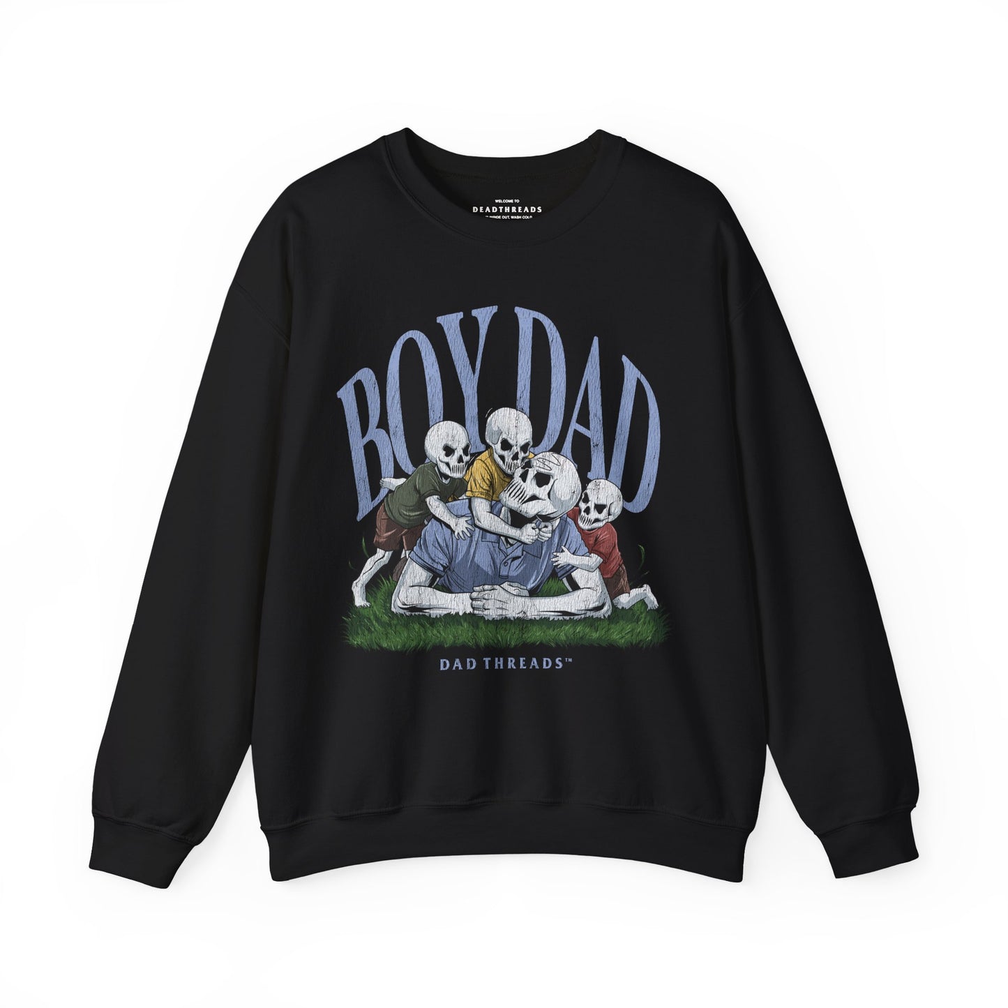 BOY DAD v3 - CREWNECK SWEATSHIRT