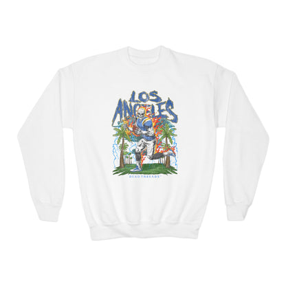 LOS ANGELES FOOTBALL KIDS CREWNECK SWEATSHIRT