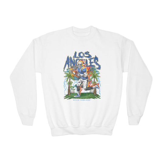 LOS ANGELES FOOTBALL KIDS CREWNECK SWEATSHIRT