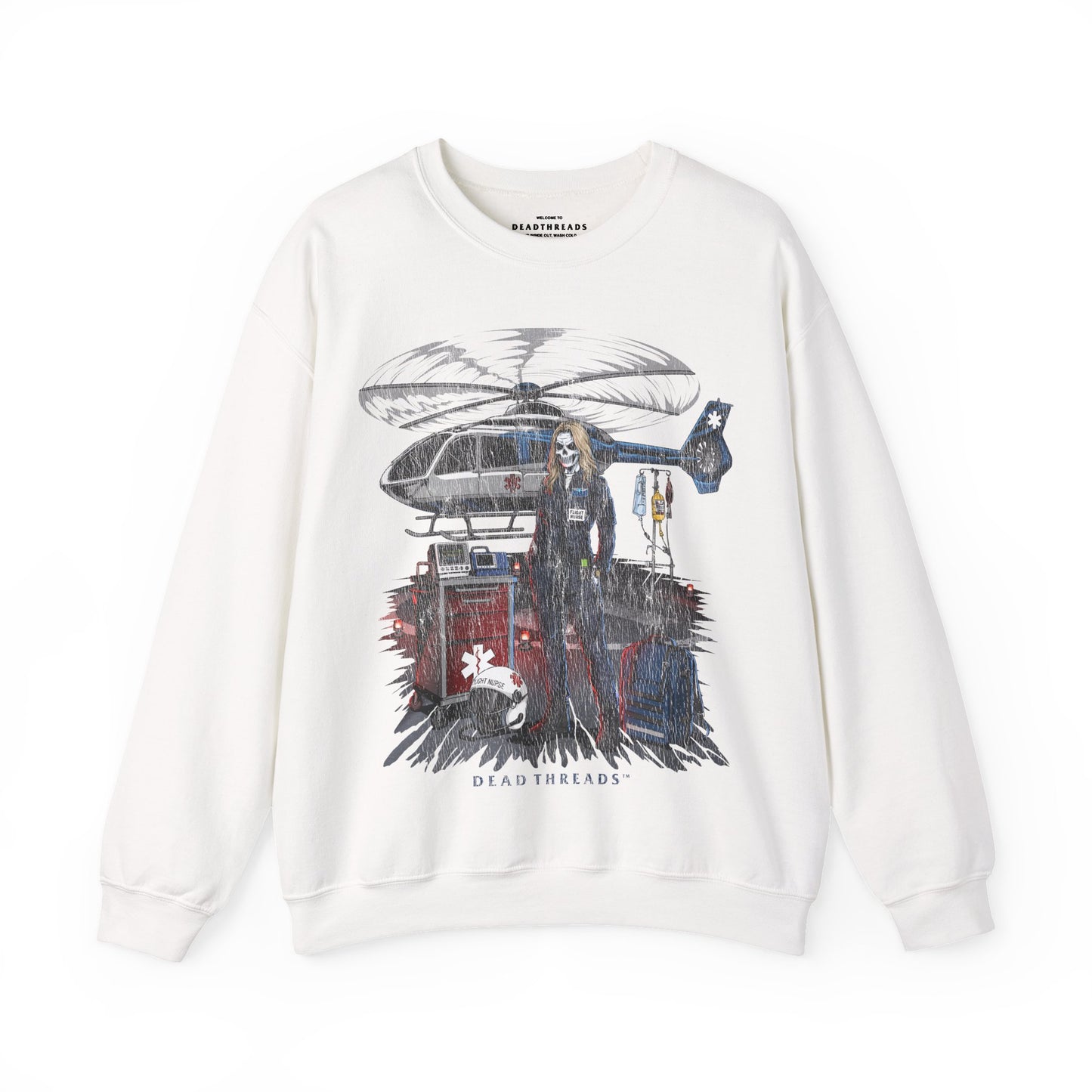 FLIGHT NURSE - CREWNECK SWEATSHIRT