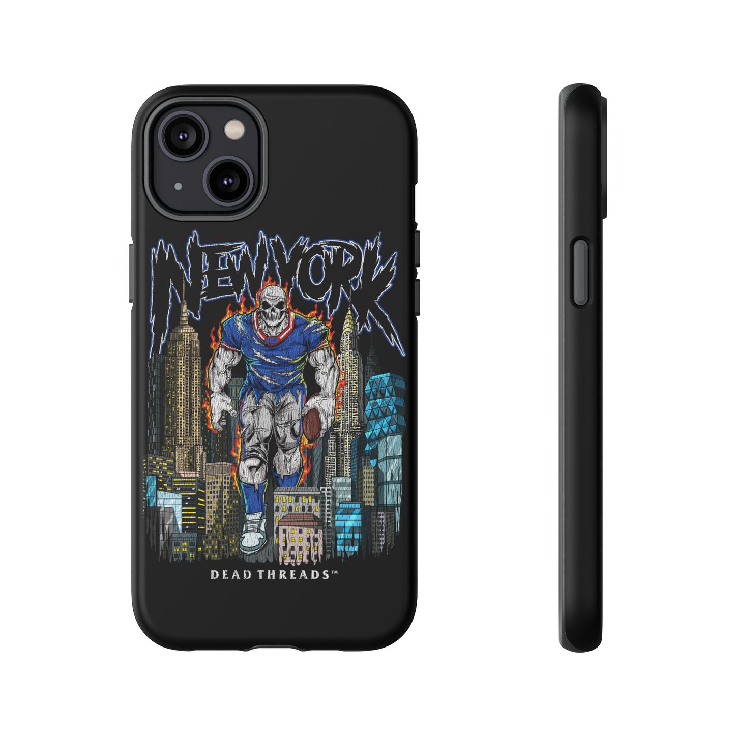 NEW YORK FOOTBALL BLUE - IPHONE TOUGH CASE