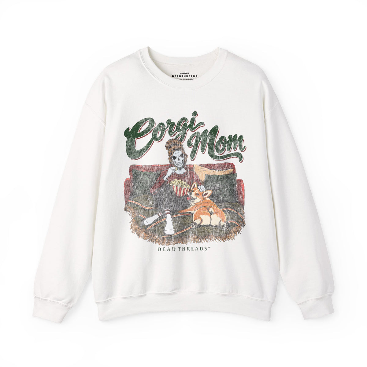 CORGI MOM - CREWNECK SWEATSHIRT