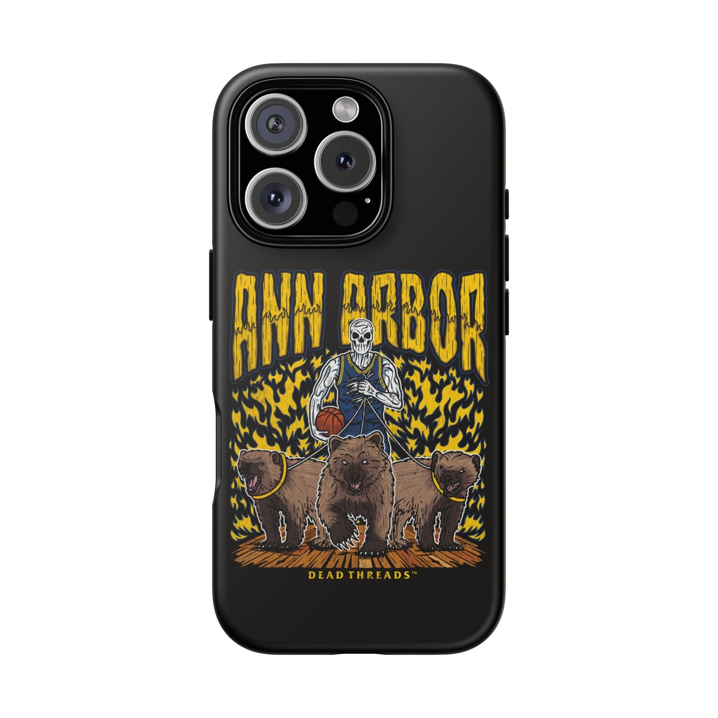 ANN ARBOR BASKETBALL - IPHONE TOUGH CASE