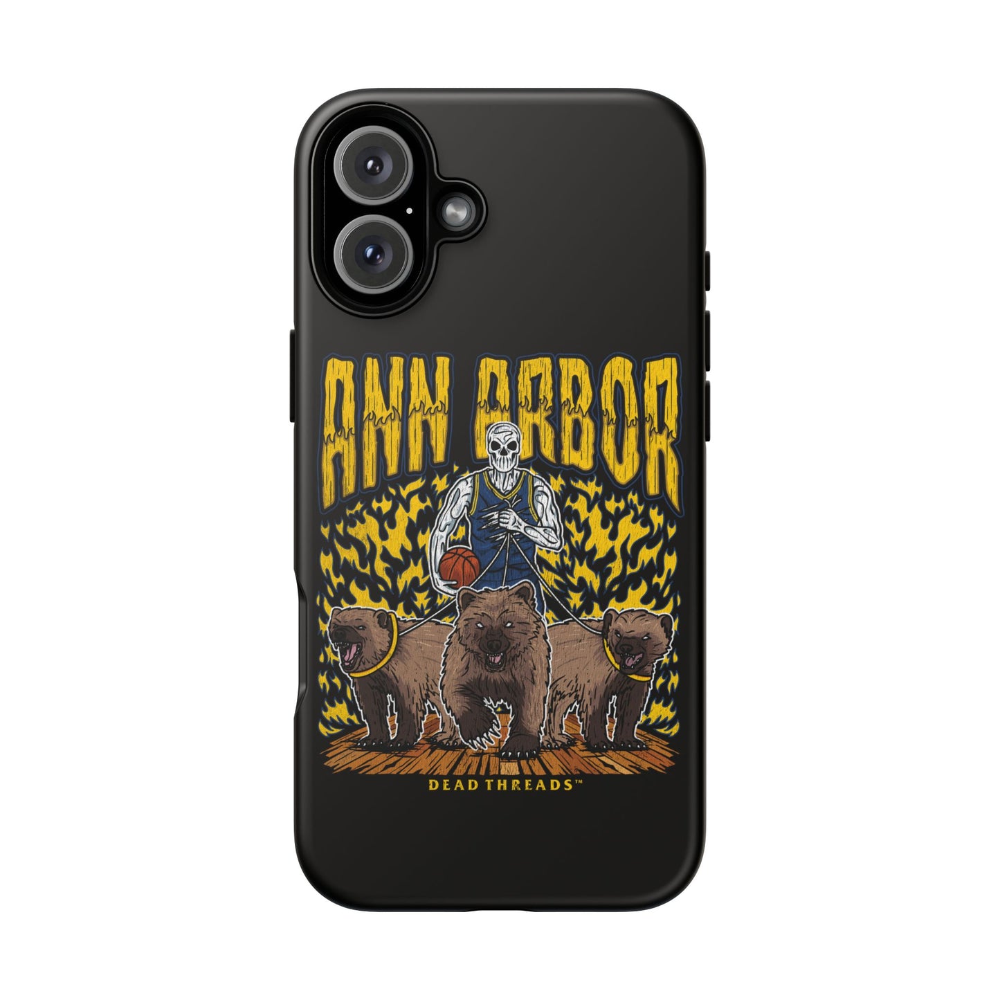 ANN ARBOR BASKETBALL - IPHONE TOUGH CASE