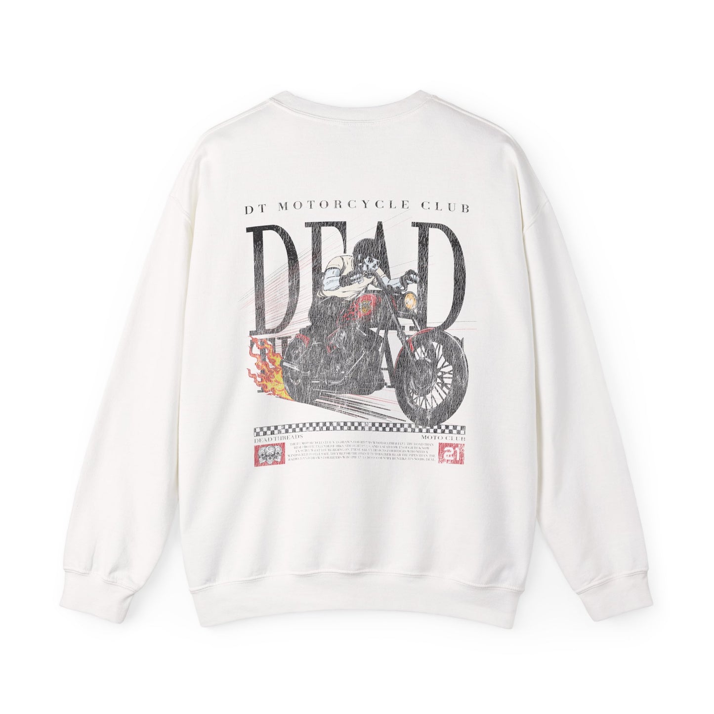 LAST RIDE - “DT ESSENTIAL" CREWNECK SWEATSHIRT