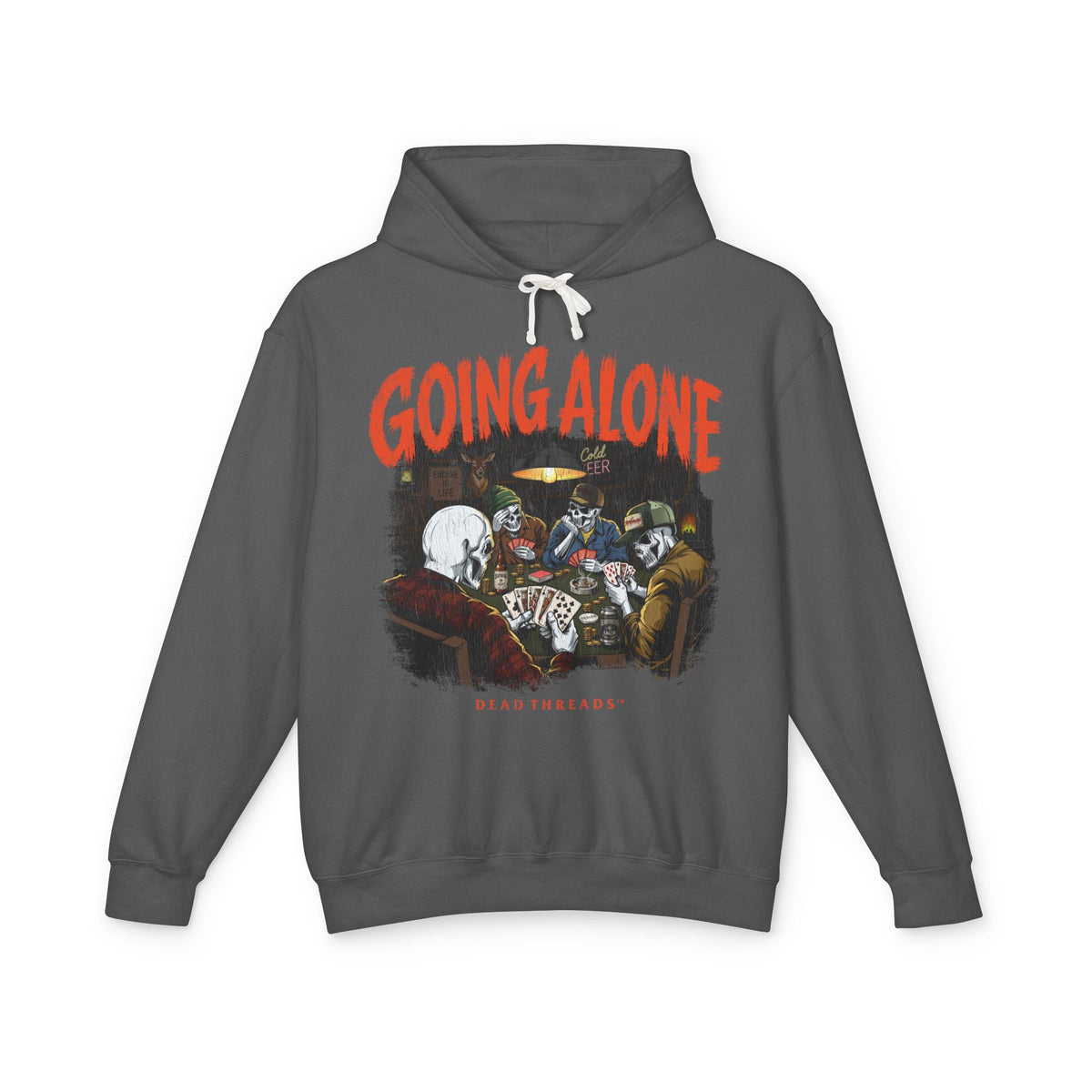 GOING ALONE - LIGHTWEIGHT HOODIE