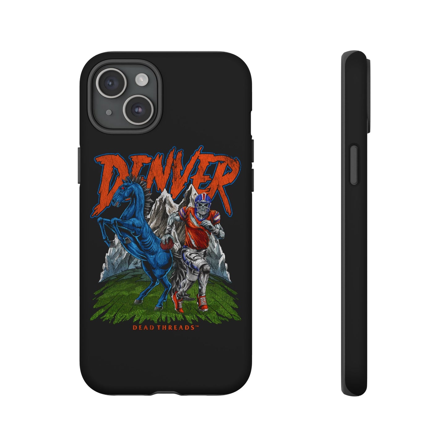 DENVER FOOTBALL v2 - IPHONE TOUGH CASE