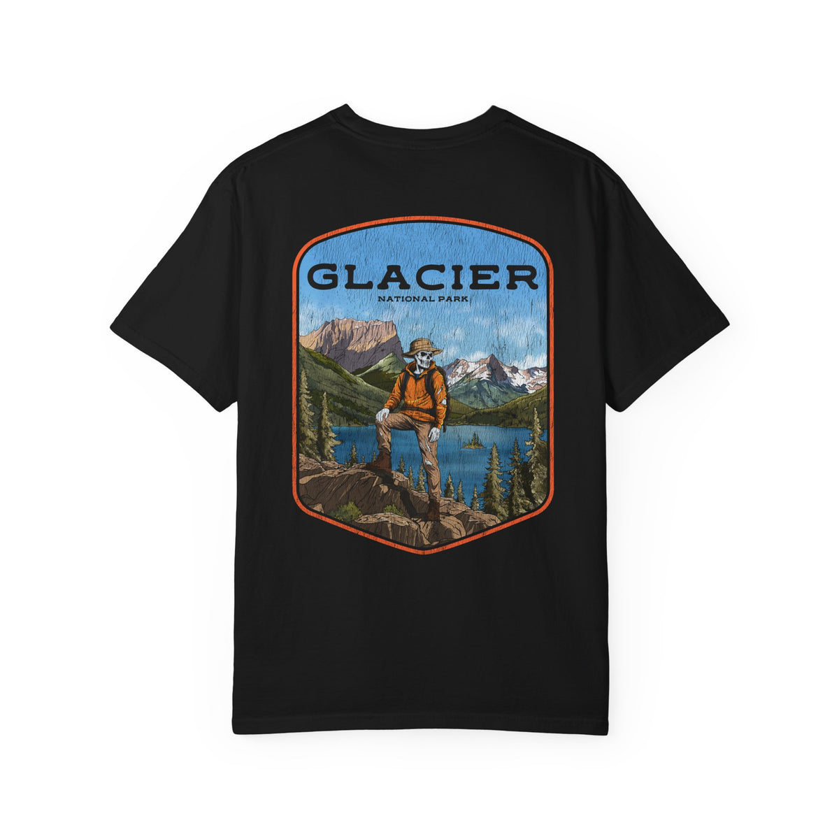 GLACIER NATIONAL PARK (MALE) - “DT ESSENTIAL" PREMIUM T-SHIRT