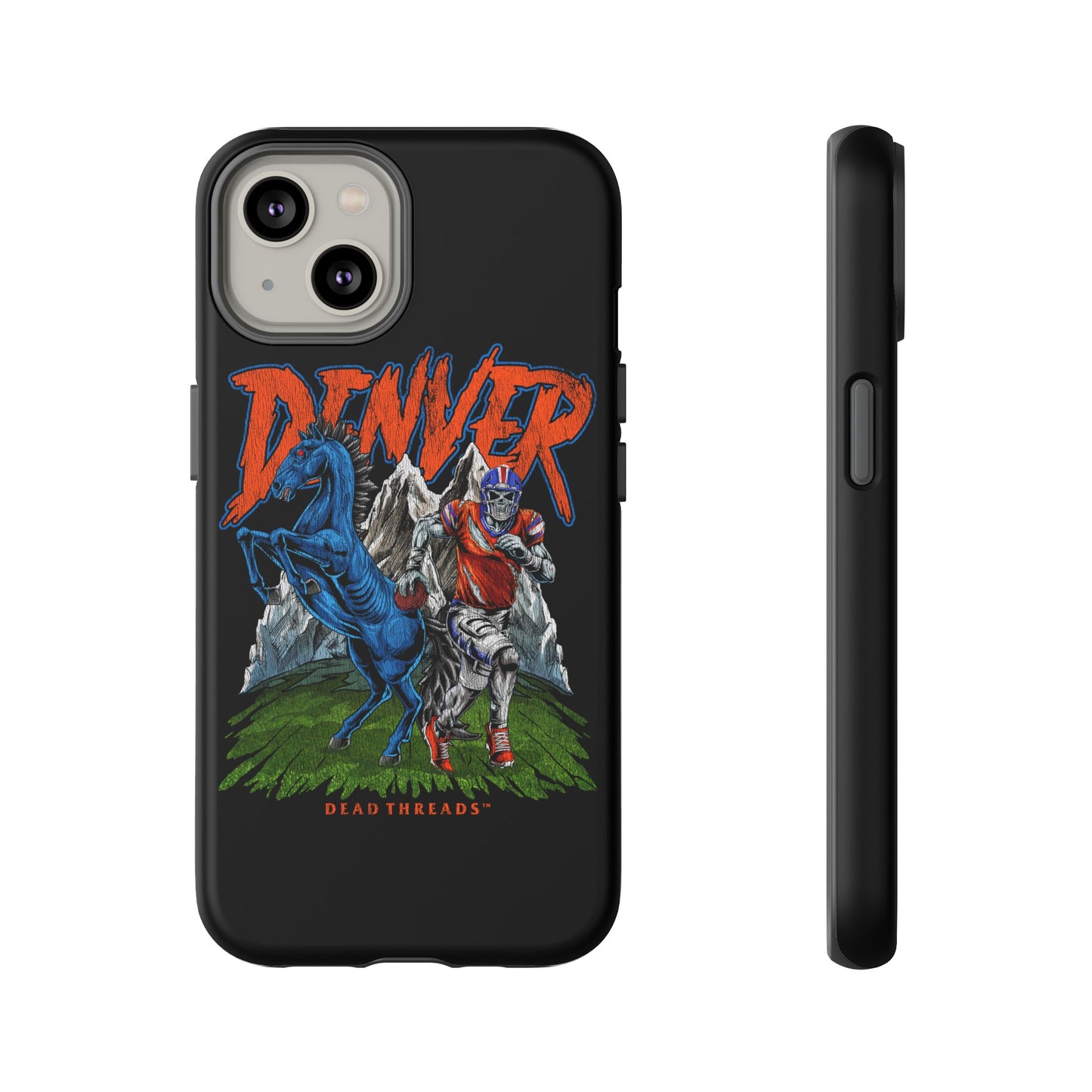 DENVER FOOTBALL v2 - IPHONE TOUGH CASE