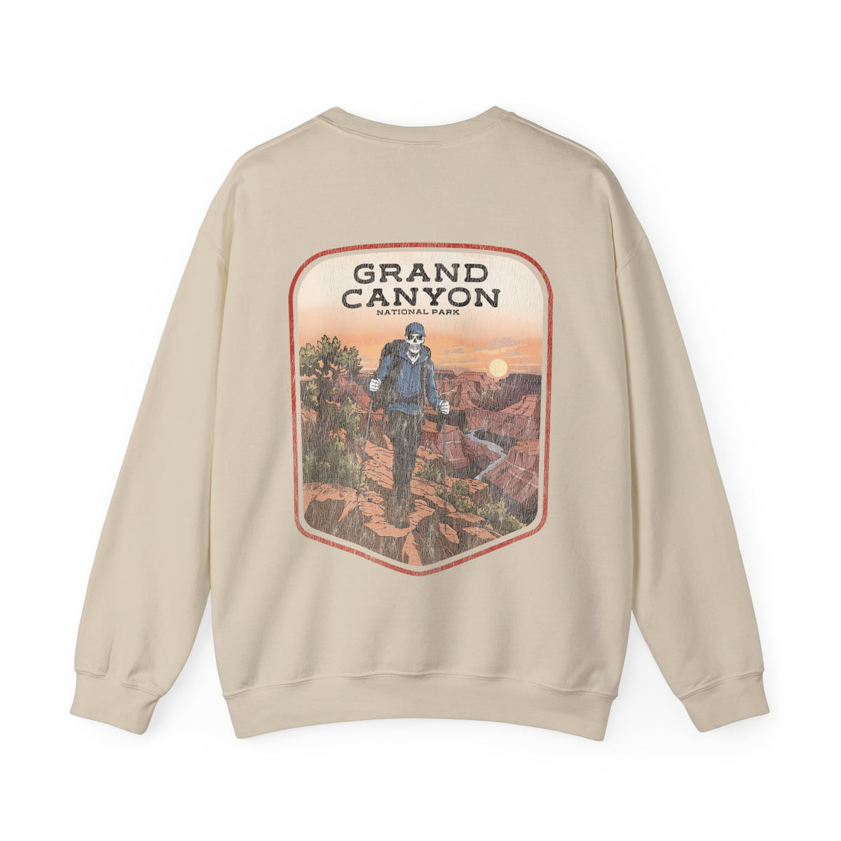 GRAND CANYON NATIONAL PARK (MALE) - “DT ESSENTIAL" CREWNECK SWEATSHIRT