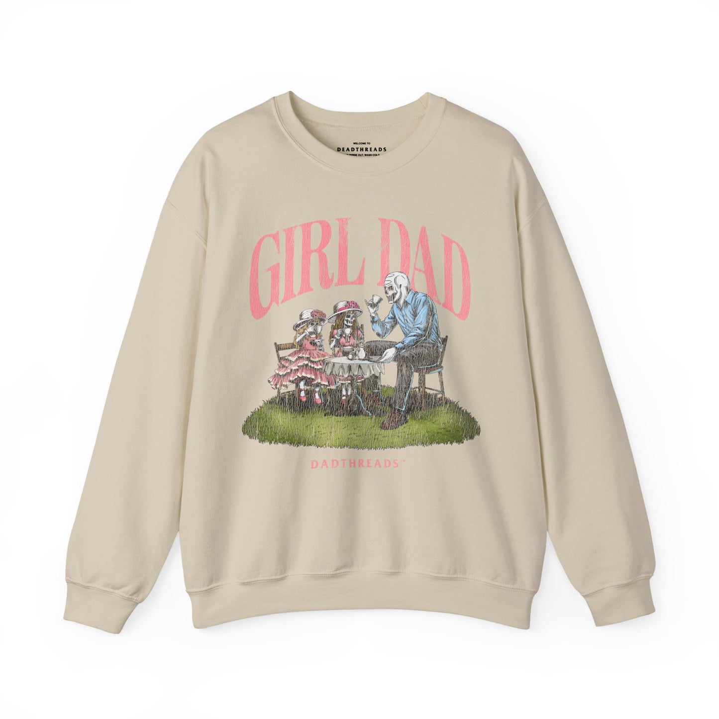 GIRL DAD v2 - CREWNECK SWEATSHIRT