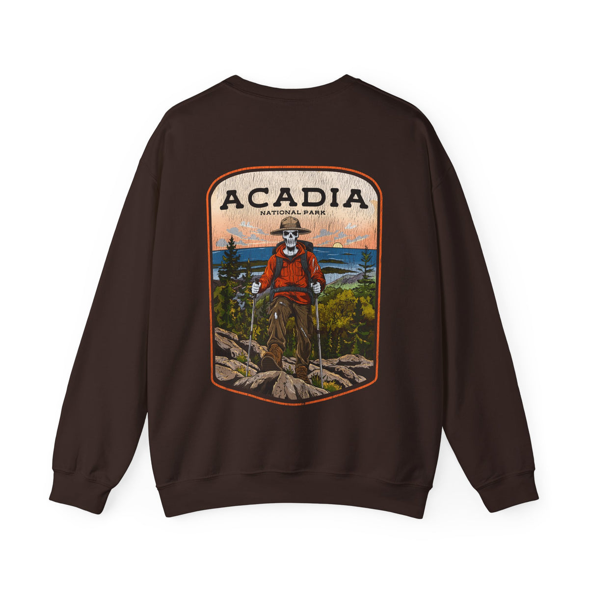 ACADIA NATIONAL PARK (MALE) - “DT ESSENTIAL" CREWNECK SWEATSHIRT