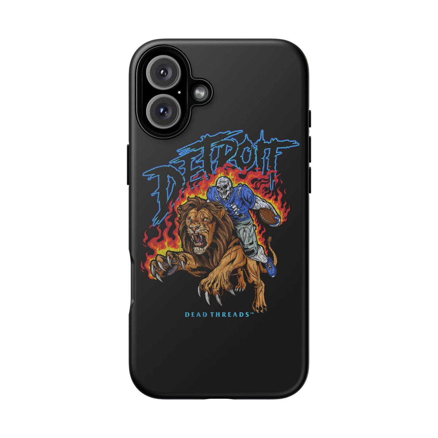 DETROIT FOOTBALL v2 - IPHONE TOUGH CASE