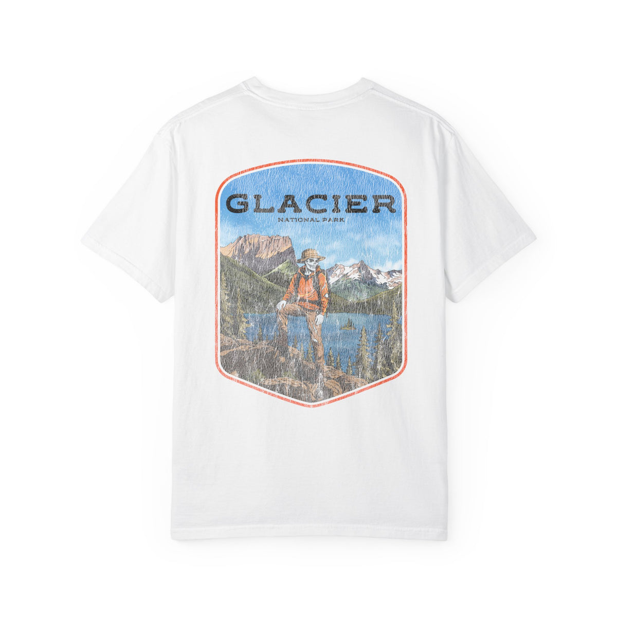 GLACIER NATIONAL PARK (MALE) - “DT ESSENTIAL" PREMIUM T-SHIRT