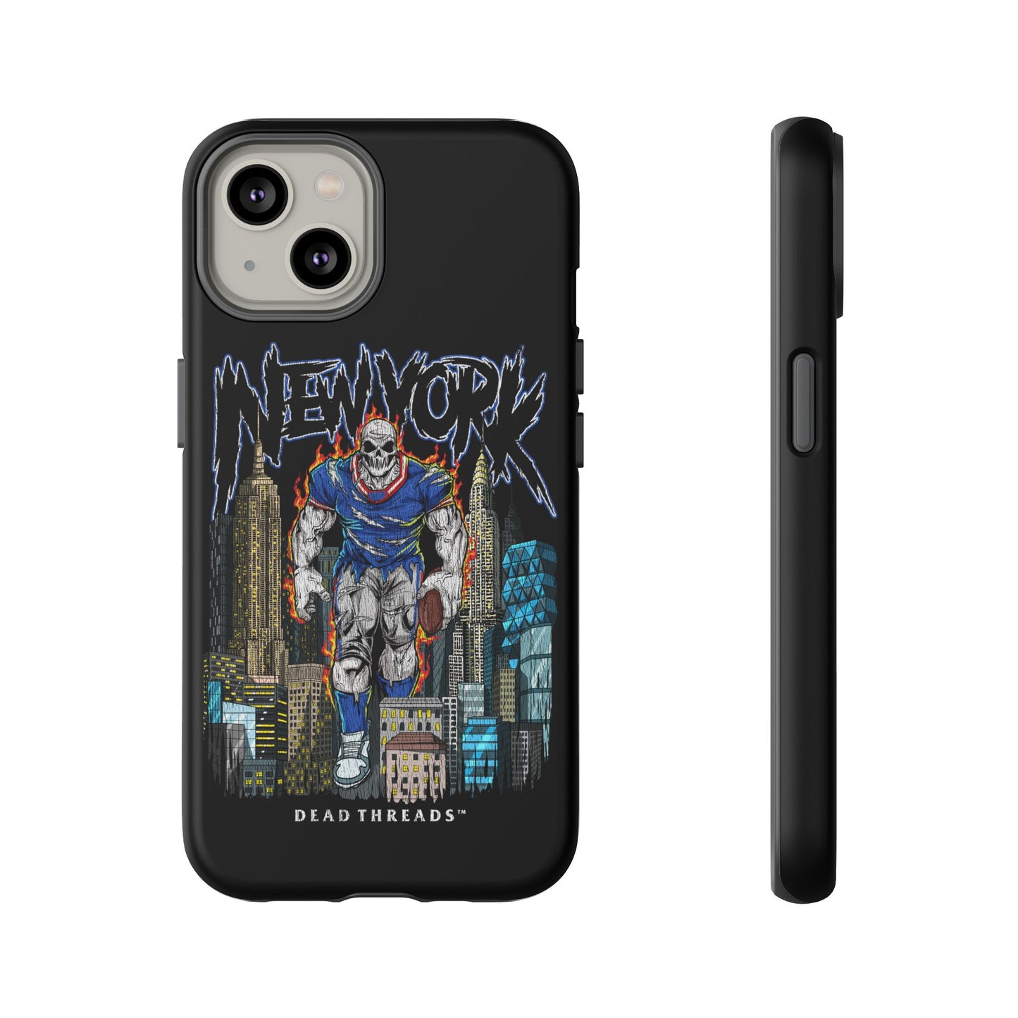 NEW YORK FOOTBALL BLUE - IPHONE TOUGH CASE