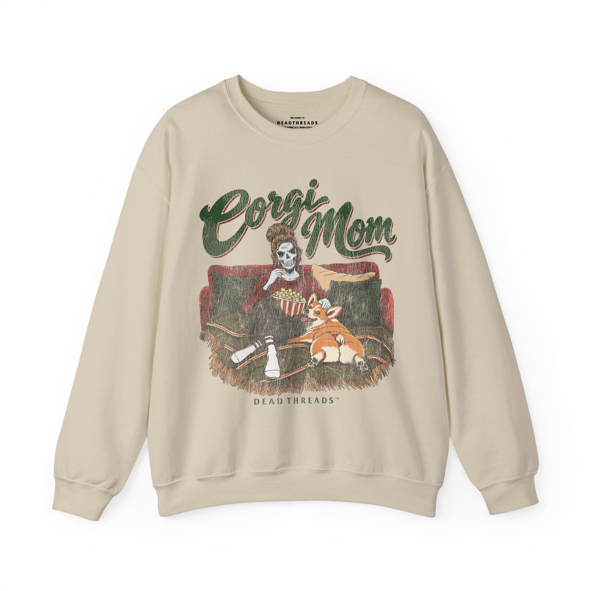 CORGI MOM - CREWNECK SWEATSHIRT