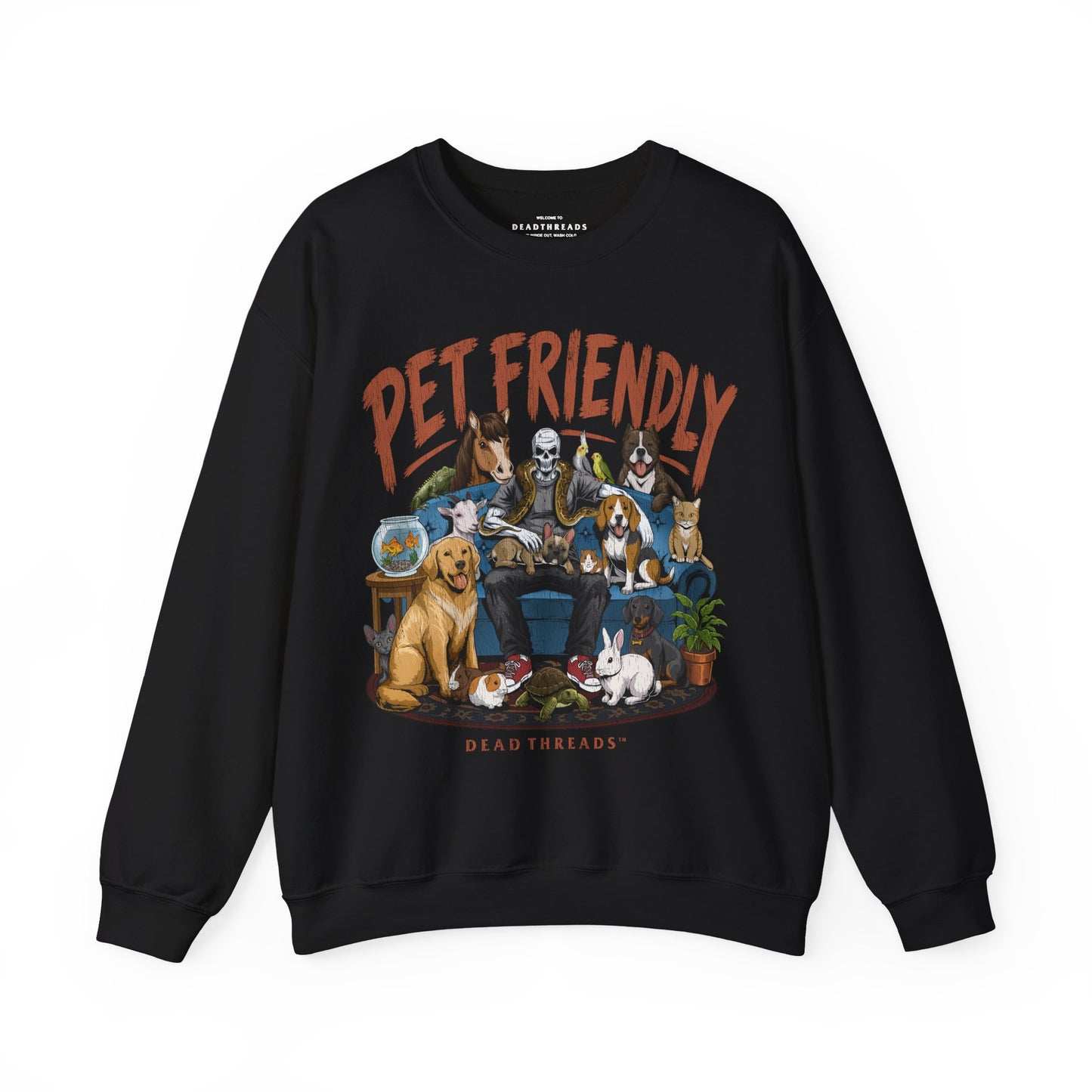 PET FRIENDLY (MALE) - CREWNECK SWEATSHIRT