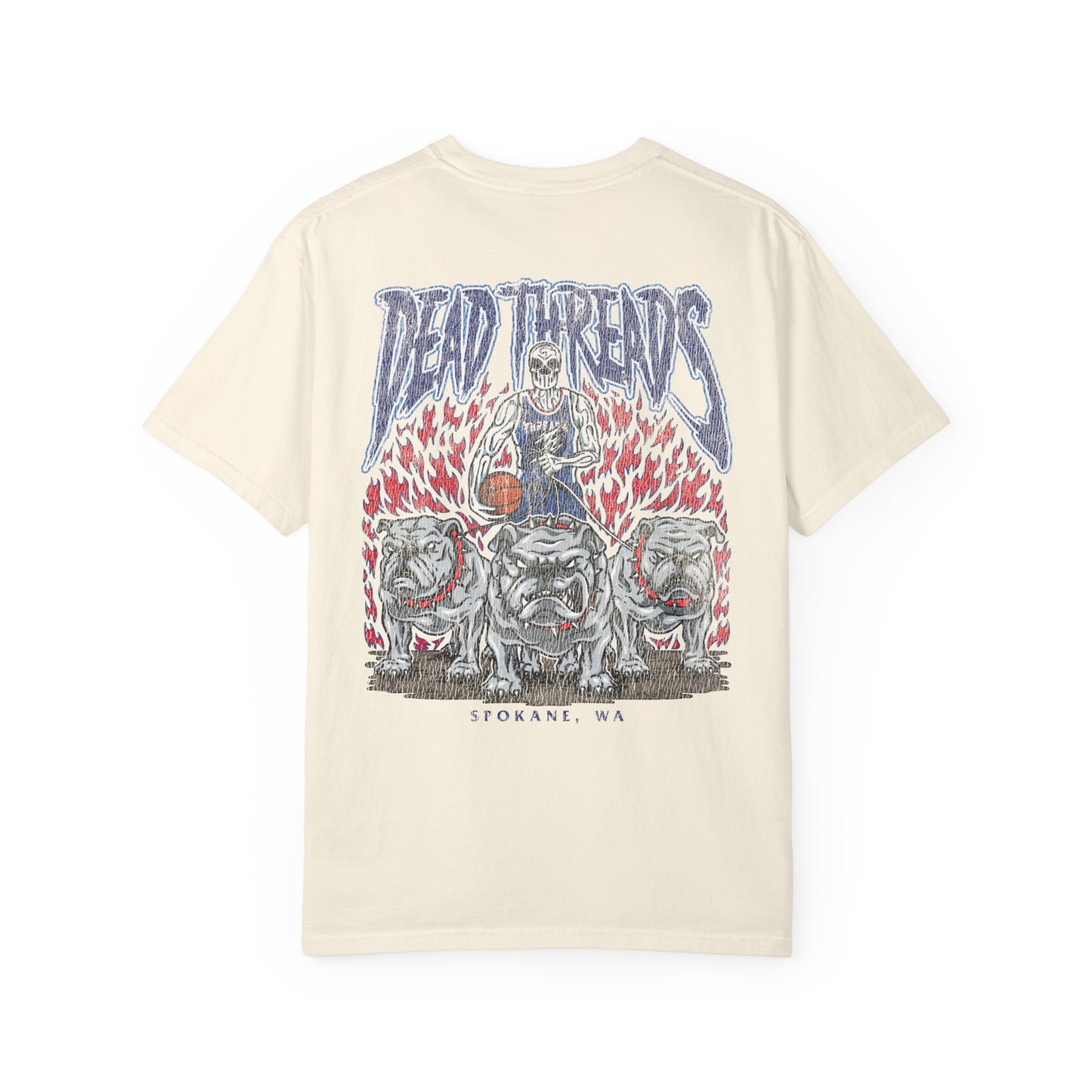 SPOKANE BASKETBALL - “3 SKULL” PREMIUM T-SHIRT