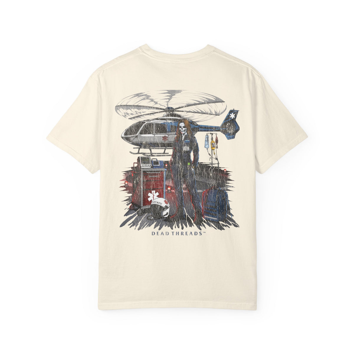 FLIGHT NURSE v2 (FEMALE) - “DT ESSENTIAL" PREMIUM T-SHIRT