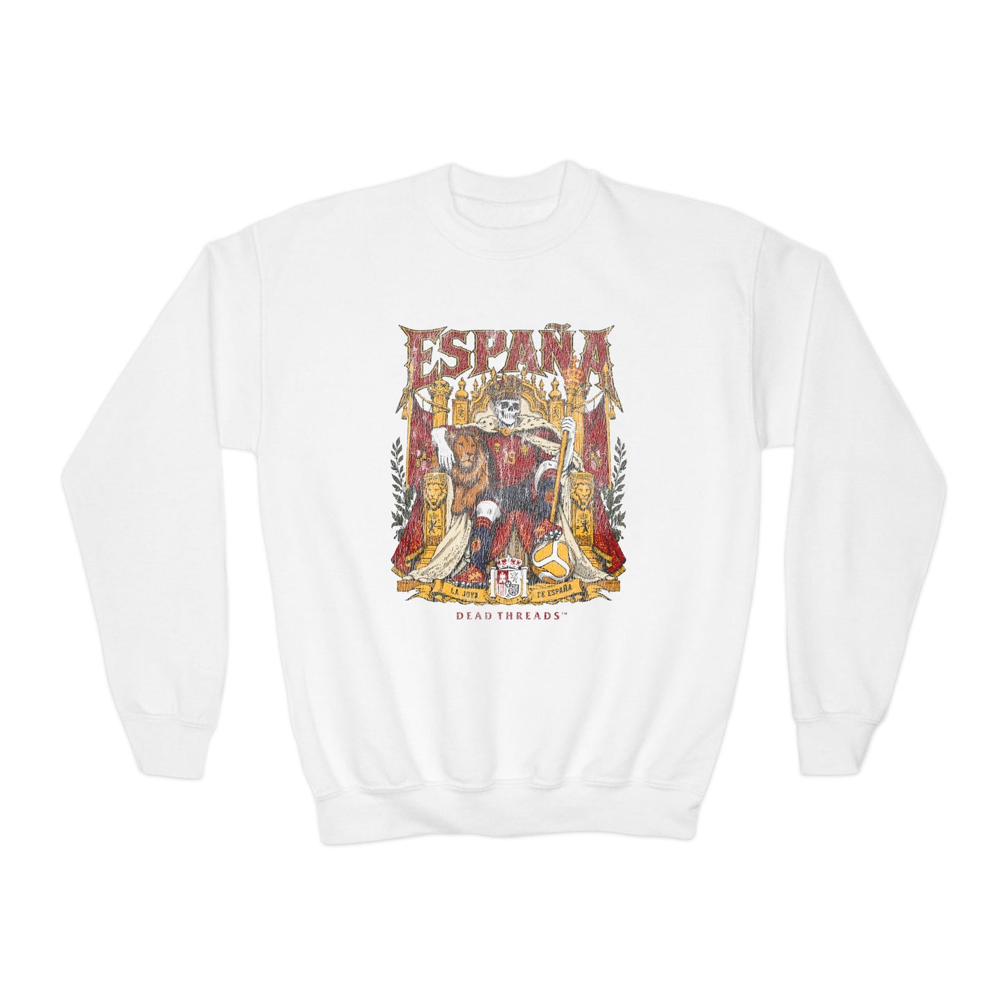 ESPAÑA v2 - KIDS CREWNECK SWEATSHIRT