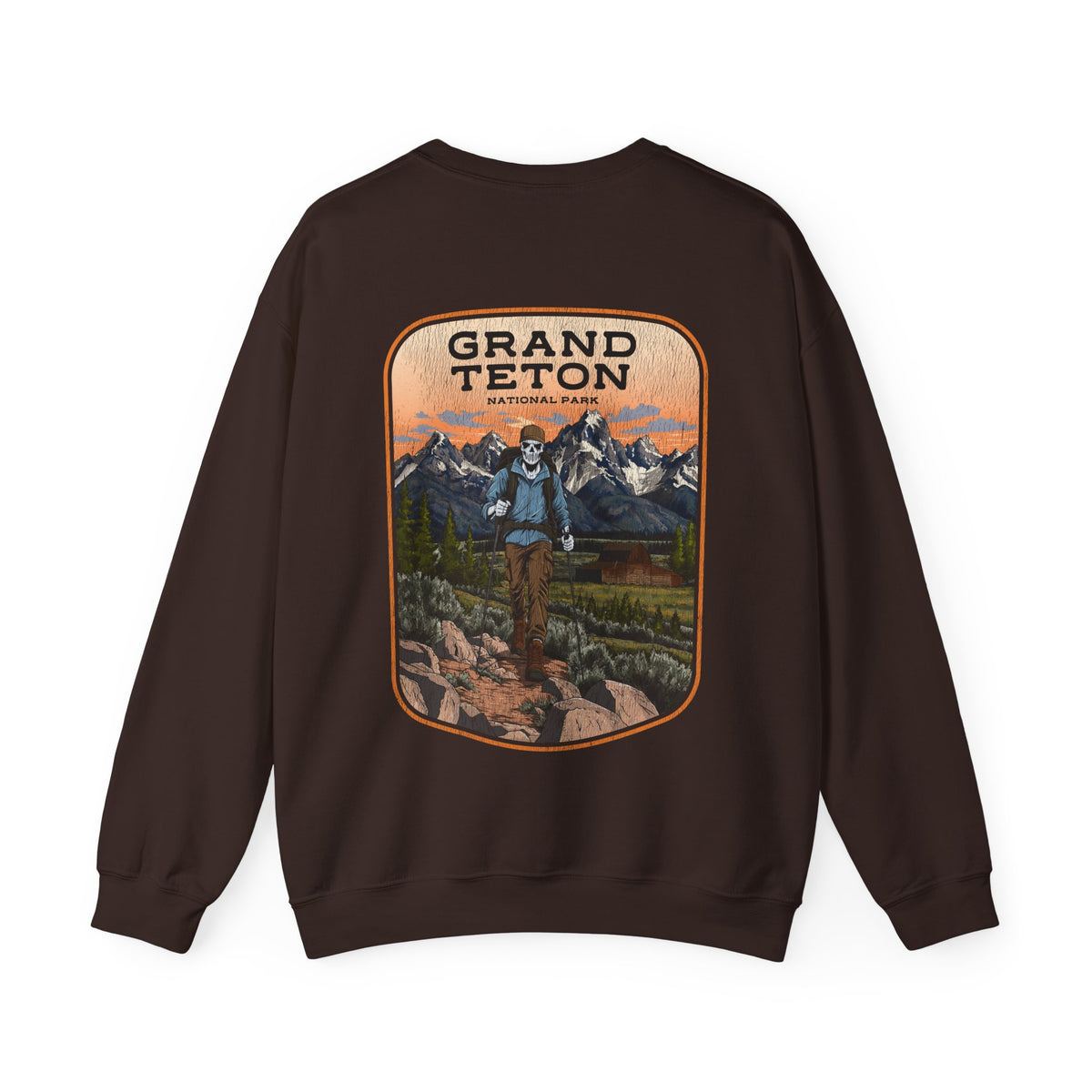 GRAND TETON NATIONAL PARK (MALE) - “DT ESSENTIAL" CREWNECK SWEATSHIRT
