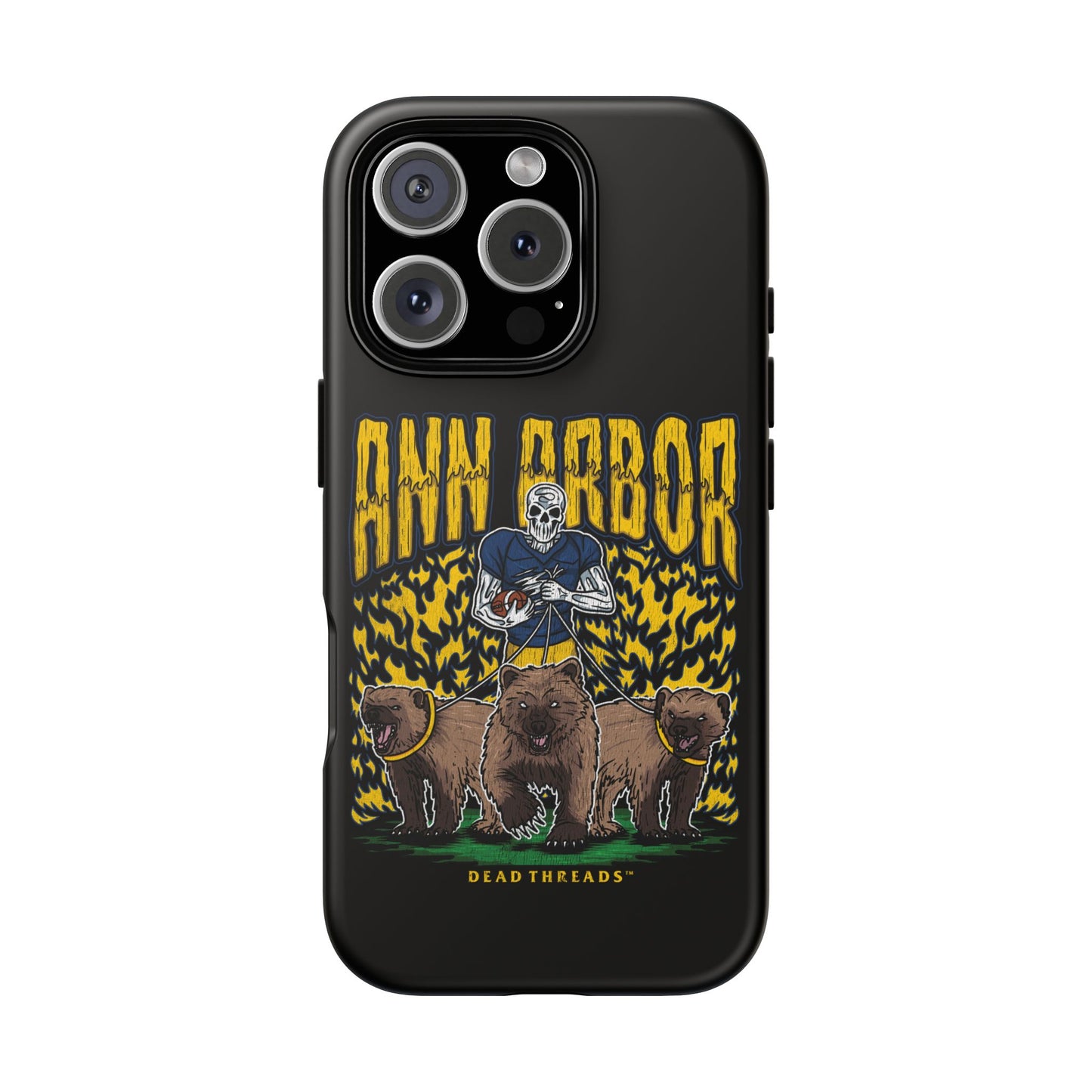 ANN ARBOR F0OTBALL - IPHONE TOUGH CASE