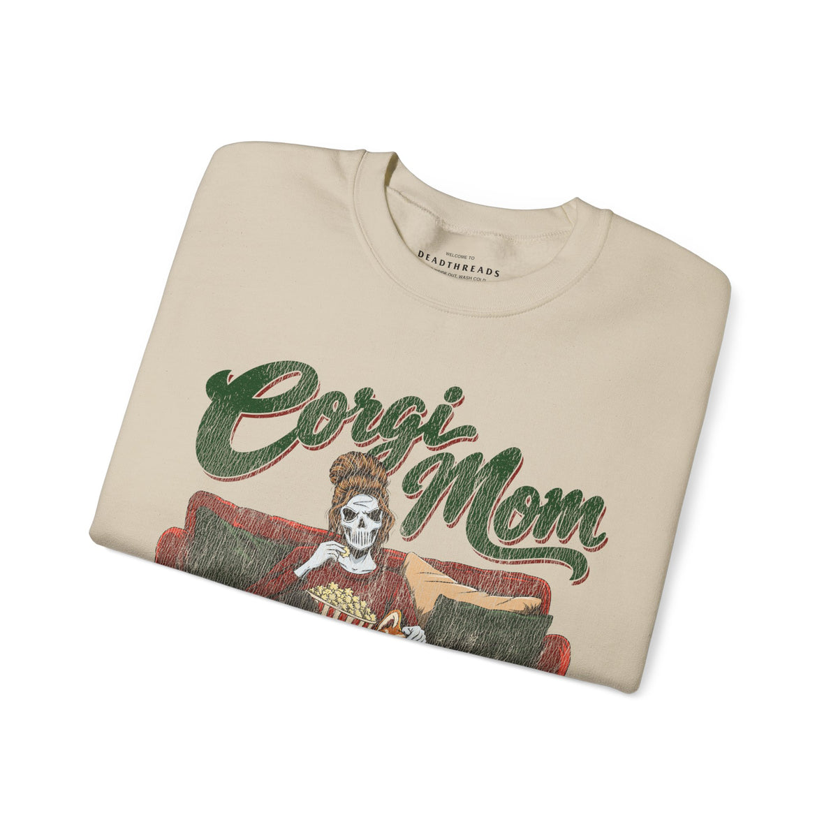 CORGI MOM - CREWNECK SWEATSHIRT