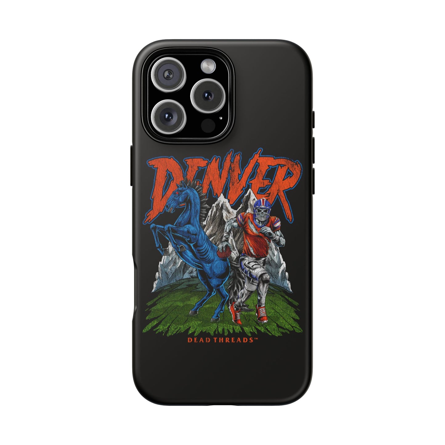 DENVER FOOTBALL v2 - IPHONE TOUGH CASE