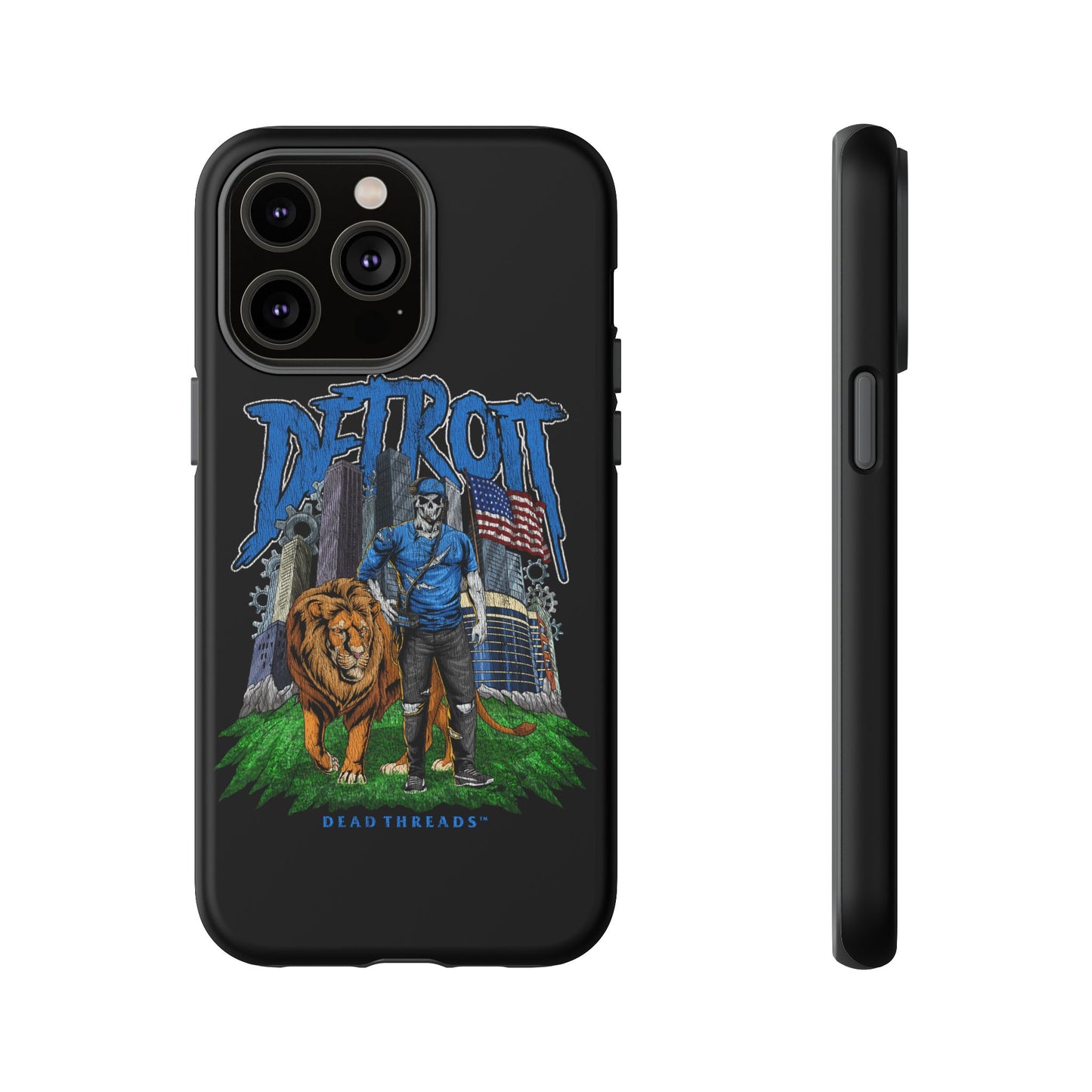 DETROIT FOOTBALL v3 - IPHONE TOUGH CASE