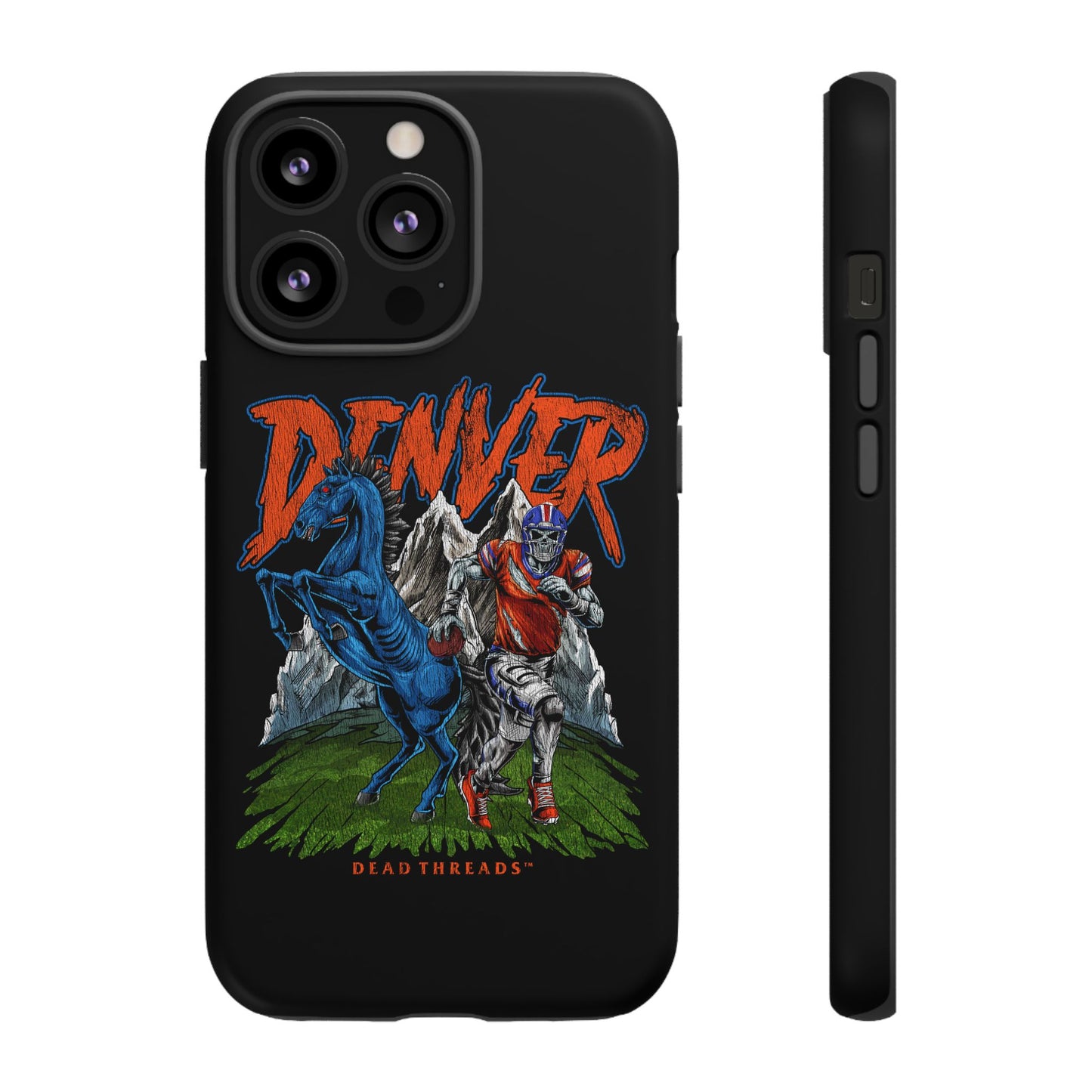 DENVER FOOTBALL v2 - IPHONE TOUGH CASE