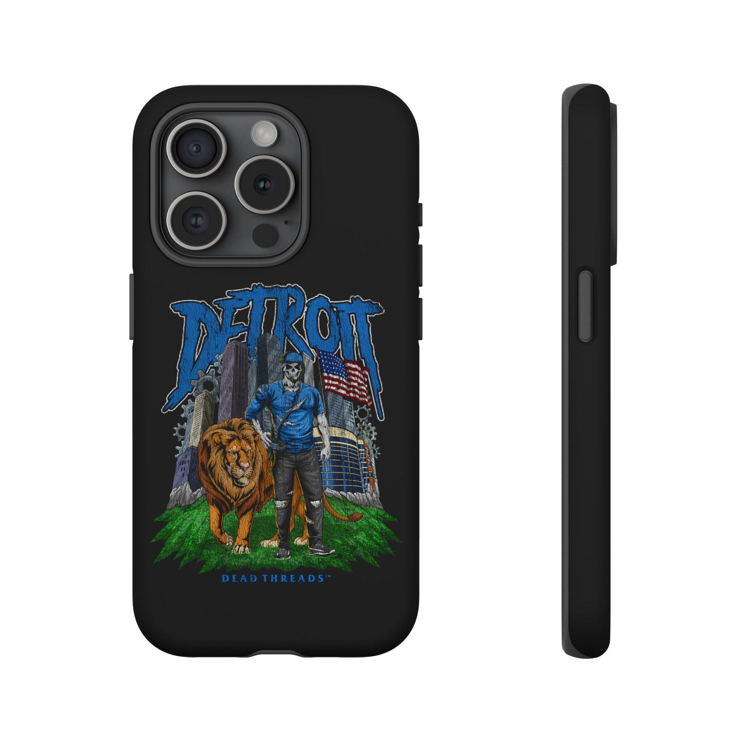 DETROIT FOOTBALL v3 - IPHONE TOUGH CASE