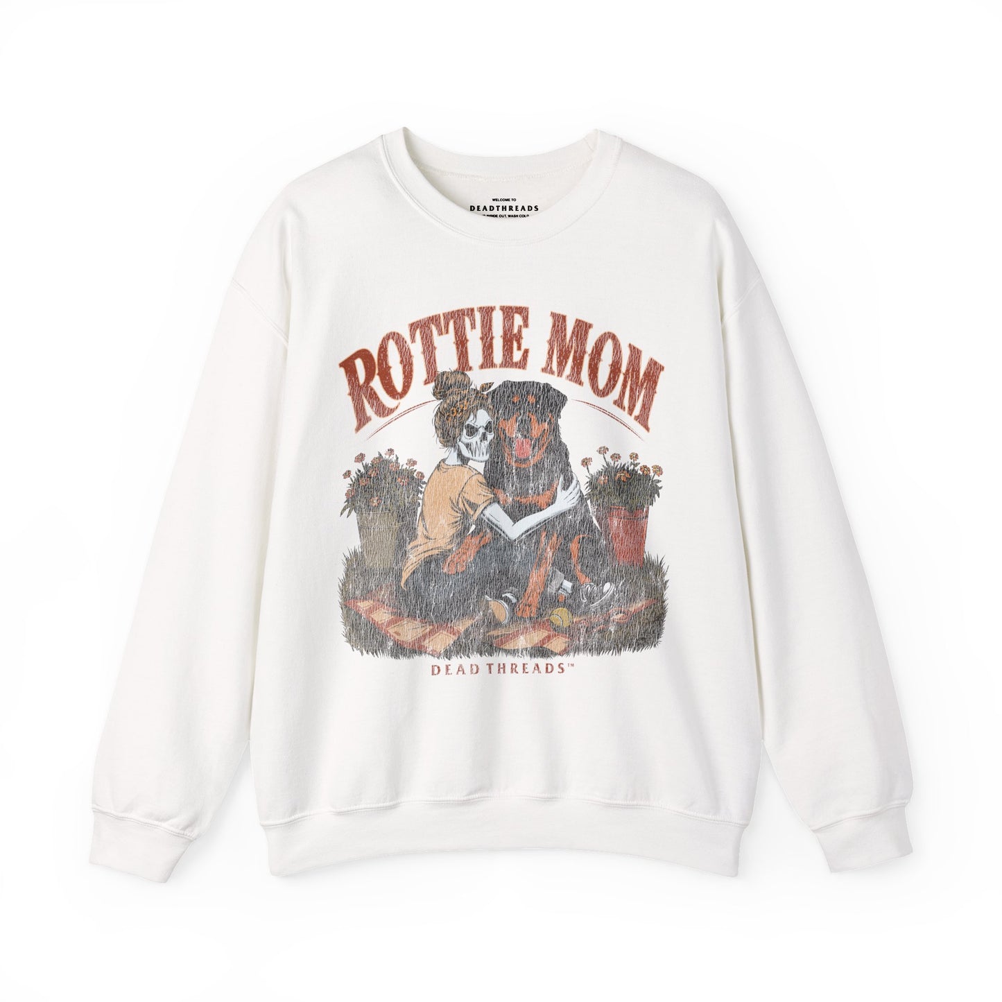 ROTTIE MOM - CREWNECK SWEATSHIRT