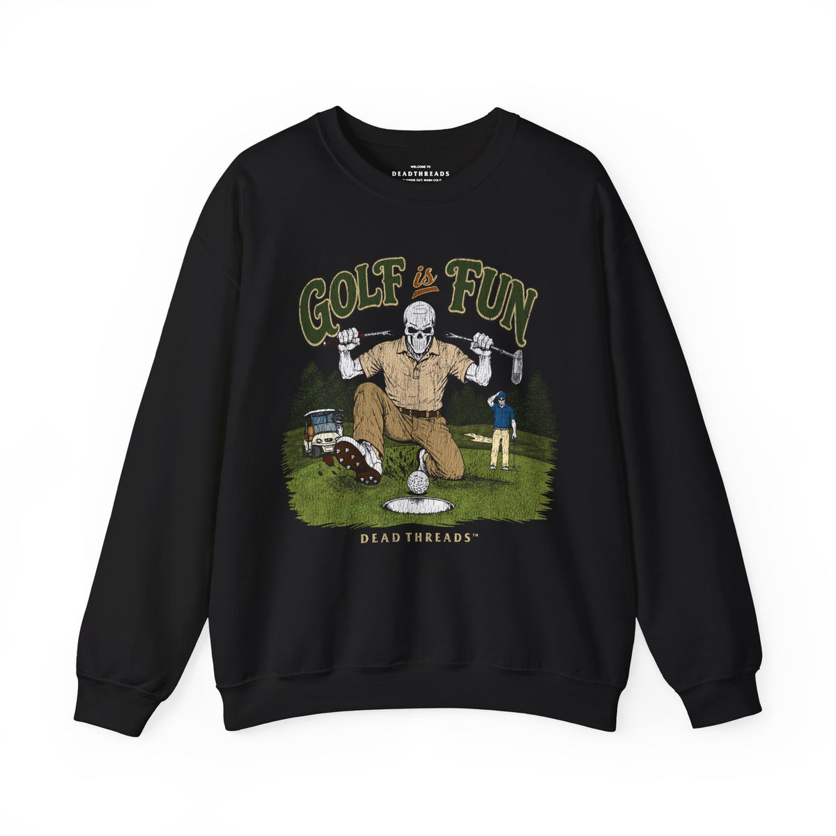 GOLF IS FUN - CREWNECK SWEATSHIRT