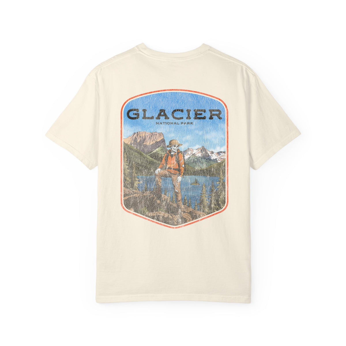GLACIER NATIONAL PARK (MALE) - “DT ESSENTIAL" PREMIUM T-SHIRT