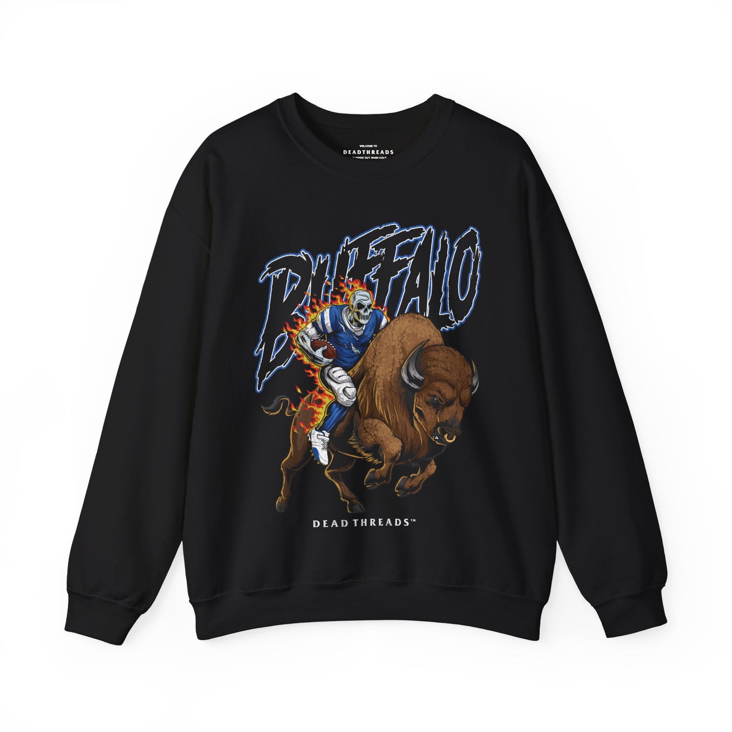 BUFFALO FOOTBALL v3 CREWNECK SWEATSHIRT