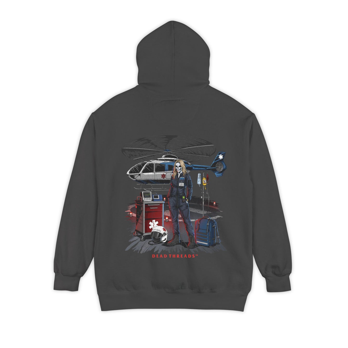 FLIGHT NURSE - “DT ESSENTIAL" HOODIE