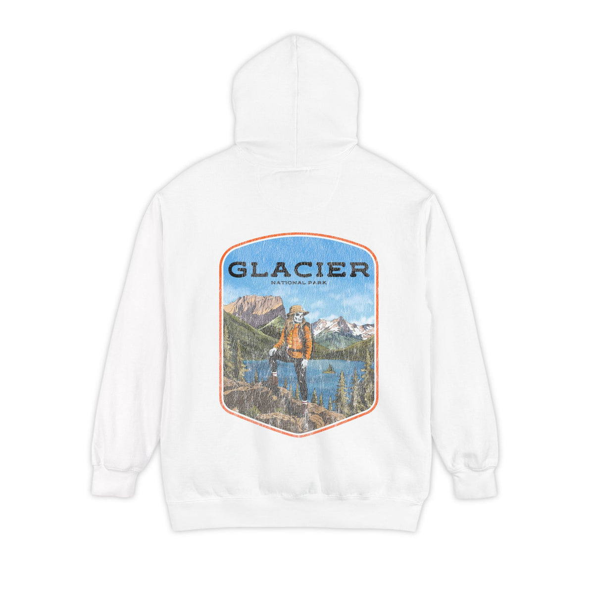 GLACIER NATIONAL PARK (FEMALE) - “DT ESSENTIAL" HOODIE
